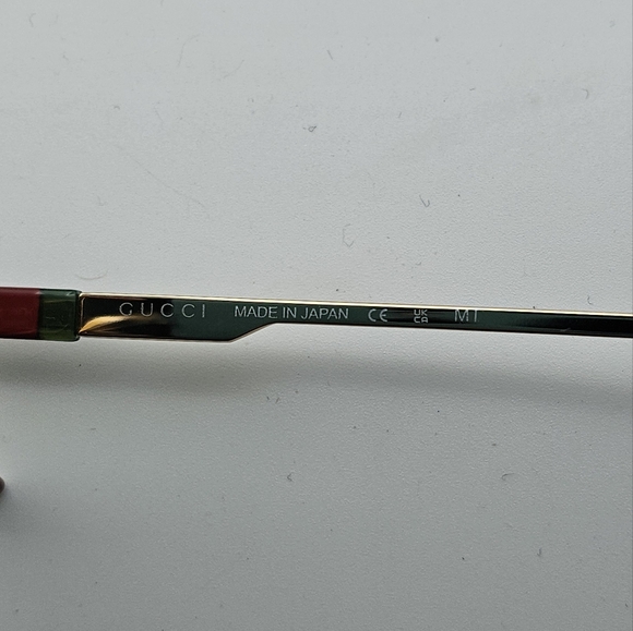 GUCCI AVIATOR GG LOGO GG1679S GOLD UNISEX - Picture 11 of 15